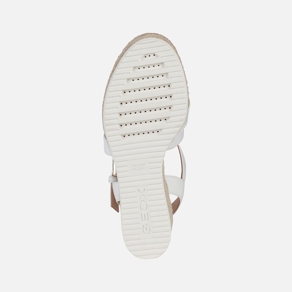 Sandales Geox Ponza - Blanche - Femme 802796-YQF